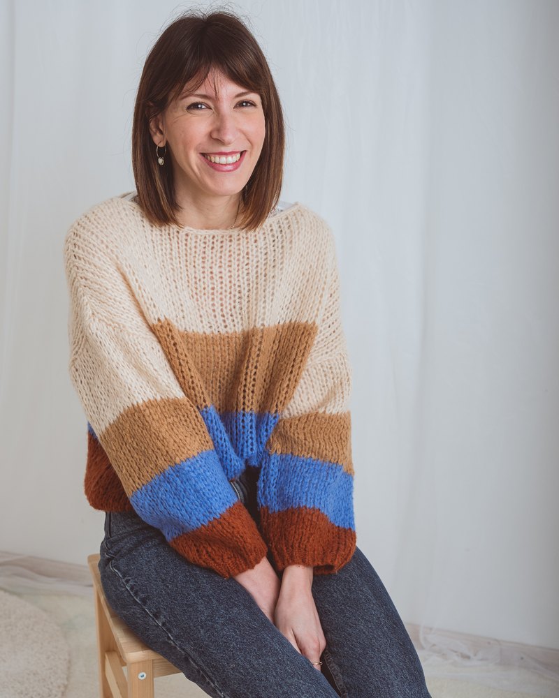 Anita Miceu, doula, sorridente